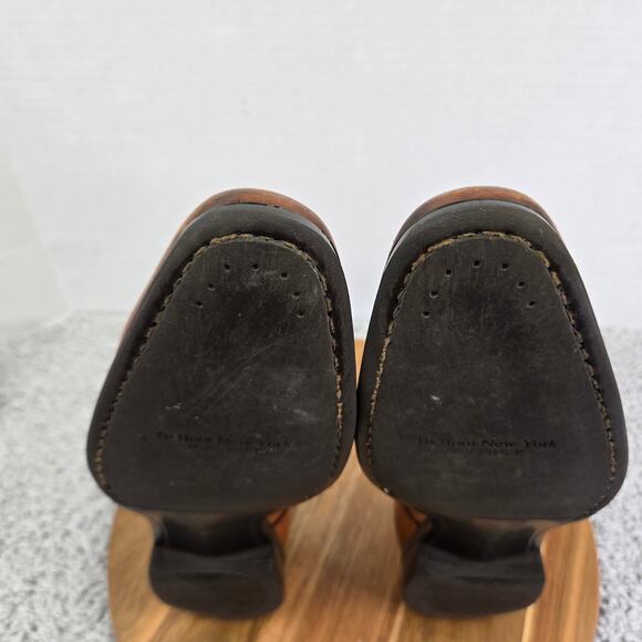 To Boot New York Brown Suede Plain Toe Casual Derby Oxford Dress Shoe Mens 10 - Picture 13 of 16